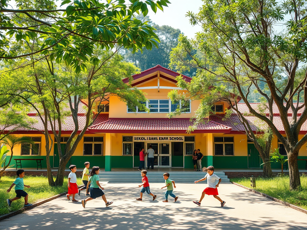 Konstruksi Gedung Pendidikan